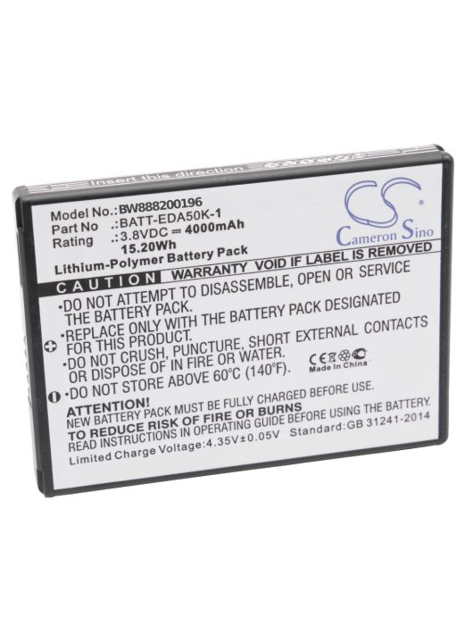 Honeywell Vonalkód-leolvasó POS elem 50134176-001, 50129589-001 - 4000mAh 3,8V Li-polimer