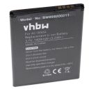 VHBW Mobile Phone Battery for Archos TBW5986, AC1850A, AC300CA - 1400 mAh 3.7 V Li-Ion - Smartphone Battery