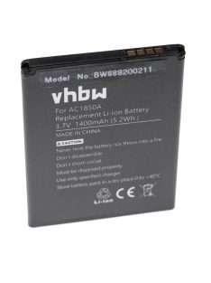   Mobiltelefon akkumulátor Archos TBW5986, AC1850A, AC300CA - 1400 mAh 3,7 V Li-Ion - Okostelefon akkumulátor