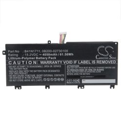   Notebook akkumulátor  Asus 0B200-02730100, B41N1711 - 4050 mAh 15,2 V Li-polymer