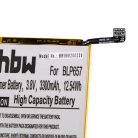 VHBW Mobile Phone Battery for OnePlus BLP657 - 3300 mAh 3.85 V Li-Polymer - Smartphone Battery