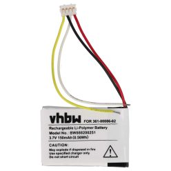  VHBW Fahrrad GPS Computerakku 361-00086-02, 6ES142148 - 150 mAh 3,7 V Li-Polymer
