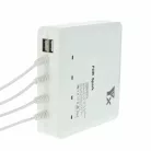 VHBW 6 in 1 Charger for DJI Spark Drone Battery, Remote Control, Smartphone