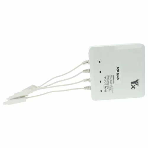 VHBW 6 in 1 Charger for DJI Spark Drone Battery, Remote Control, Smartphone