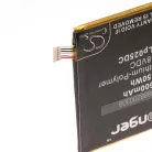 VHBW Mobile Phone Battery for Alcatel TLp025DC - 2500 mAh 3.8 V Li-Polymer