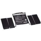 VHBW Notebook akkumulátor  Apple 020-01705, A1819-hez - 4300 mAh 11,4 V Li-polimer, fekete
