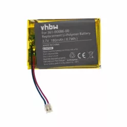   VHBW Garmin 361-00086-00, 361-00072-10, 361-00072-00 Smartwatch Battery - 180 mAh, 3.7 V, Li-Polymer