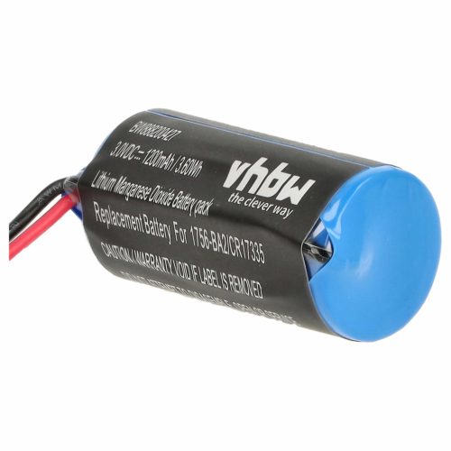 VHBW Ipari vezérlő Akkumulátor Allen Bradley 1756-BA2 - 1200 mAh 3 V Li-MnO2
