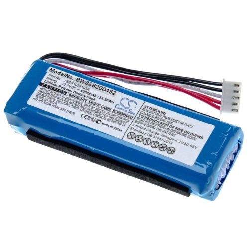 Akkumulátor JBL GSP1029102A (2-es verzió) JBL hangszóróhoz - Li-polimer 6000 mAh