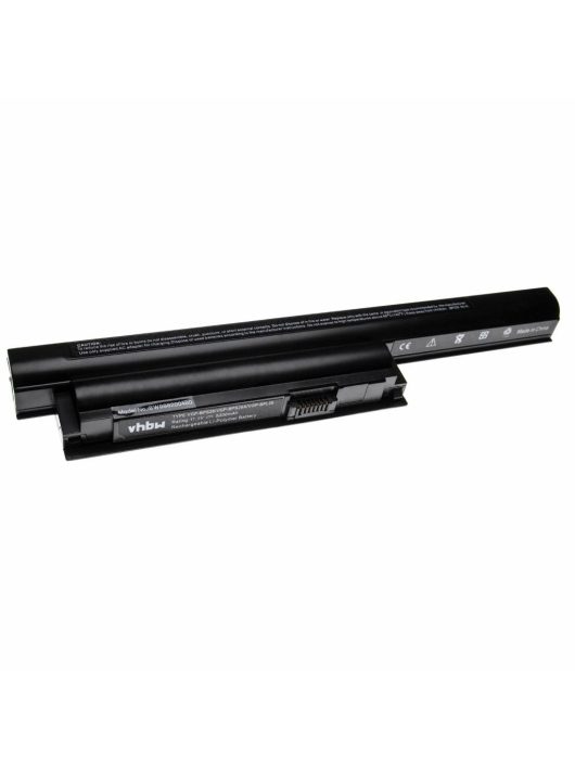 Notebook akkumulátor  Sony VGP-BPS26, VGP-BPS26A, VGP-BPL26 - 5200 mAh 11,1 V Li-polimer, fekete