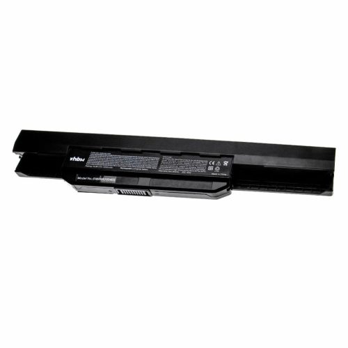 Notebook akkumulátor  Asus 07G016H31875M, A31-K53, 0B20-00X50AS - 5200 mAh 10,8 V Li-Ion, fekete