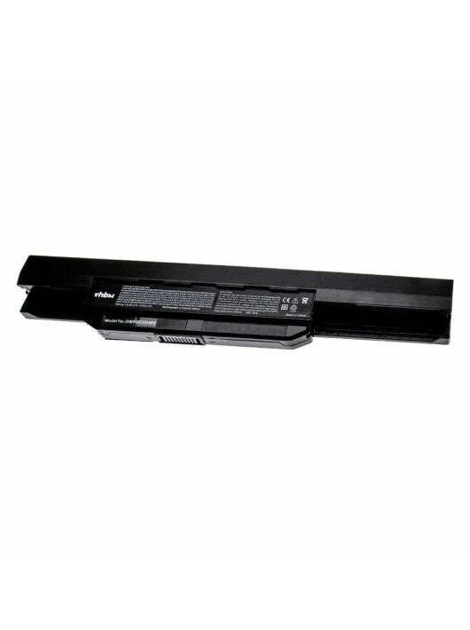 Notebook akkumulátor  Asus 07G016H31875M, A31-K53, 0B20-00X50AS - 5200 mAh 10,8 V Li-Ion, fekete