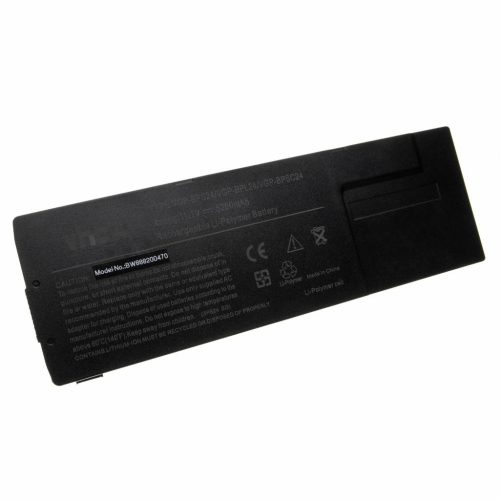 VHBW Notebook akkumulátor  Sony VGP-BPSC24, VGP-BPS24, VGP-BPL24 - 5200 mAh 11,1 V Li-polimer, fekete