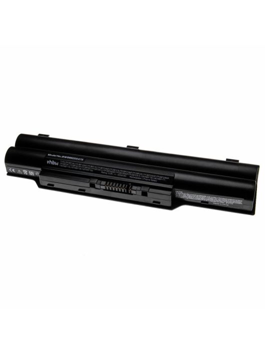 Notebook akkumulátor  Fujitsu cp293541-01, CP293550-01 - 5200 mAh 10,8 V Li-polimer, fekete