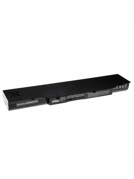 Notebook akkumulátor  Fujitsu Siemens CP477891-03, CP477891-01 - 5200 mAh 10,8 V Li-polimer, fekete