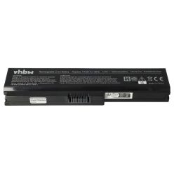   Notebook akkumulátor  Toshiba PA3817U-1BRS, PA3817U-1BAS - 5200 mAh 10,8 V Li-polimer, fekete