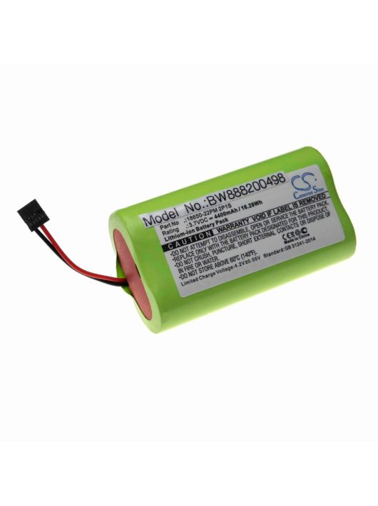 Trelock 18650-22PM 2P1S Zseblámpa Elem – 4400 mAh, 3,7 V Li-Ion