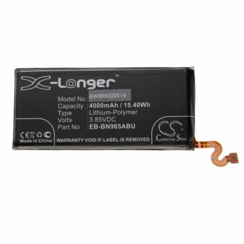Mobiltelefon akkumulátor  Samsung EB-BN965ABU, EB-BN965ABE készülékekhez - 4000 mAh 3,85 V Li-polimer