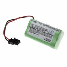 VHBW Alarmanlagen Akku GP230AAH4YMX, GP130AAM4YMX, 99-301712, 103-303707 - 2000 mAh 4,8 V NiMH