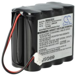   VHBW Alarmanlagen Akku Visonic GP220AAH8YMX, 0-9912-L - 2000 mAh 9,6 V NiMH