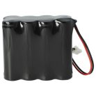 VHBW Alarmanlagen Akku Visonic GP220AAH8YMX, 0-9912-L - 2000 mAh 9,6 V NiMH