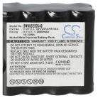 VHBW Alarmanlagen Akku Visonic GP220AAH8YMX, 0-9912-L - 2000 mAh 9,6 V NiMH