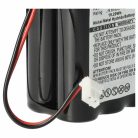 VHBW Alarmanlagen Akku Visonic GP220AAH8YMX, 0-9912-L - 2000 mAh 9,6 V NiMH