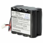 VHBW Alarmanlagen Akku Visonic GP220AAH8YMX, 0-9912-L - 2000 mAh 9,6 V NiMH