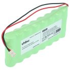VHBW Alarmanlagen Akku Visonic 100729, 103-300672, GP130AAH6BMX, 0-9912-G - 2000 mAh 9,6 V NiMH