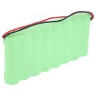 VHBW Alarmanlagen Akku Visonic 100729, 103-300672, GP130AAH6BMX, 0-9912-G - 2000 mAh 9,6 V NiMH