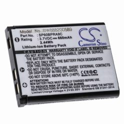 VHBW Akkumulátor BenQ DLI216-hoz - 660 mAh, 3,7 V, Li-Ion