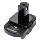 VHBW Akkuadapter für Stanley, Black & Decker, Porter Cable Elektrowerkzeuge (von 20 V bis 18 V) usw., + USB-Port