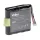 VHBW Akkumulátor  Marshall TF18650-2200-1S4P-t Marshall hangszóróhoz - Li-Ion 2600 mAh