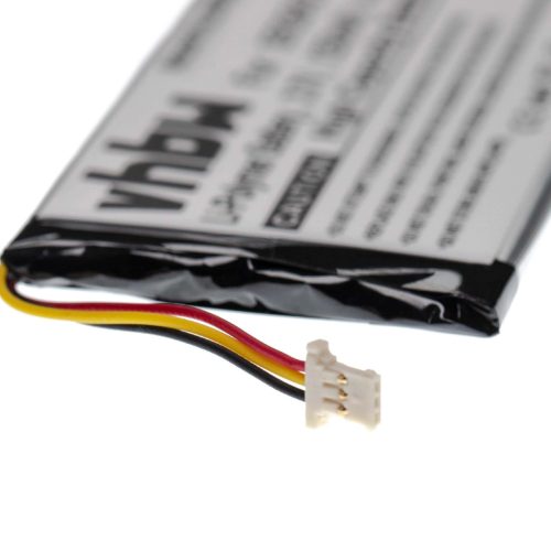 VHBW GPS Akku Becker SR364276 - 1250 mAh 3,7 V Li-Polymer