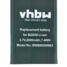 VHBW Radio Akku Hytera BL2009 - 2000 mAh 3,7 V Li-Ion