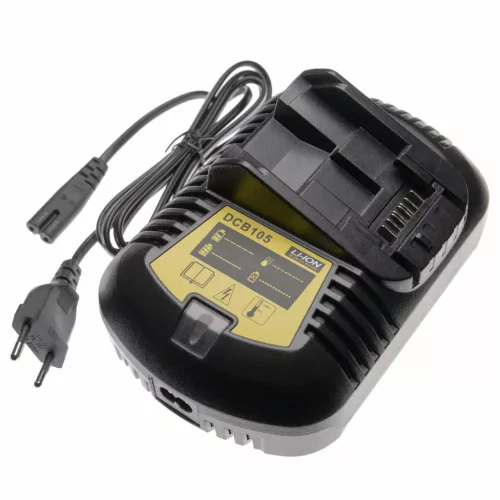 VHBW Charger Dewalt DCB102, DCB120, DCB105, DCB112 DewaltPower Tool batteries etc. Li-Ion