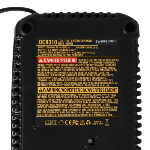VHBW Charger for Dewalt DC9310 for Dewalt Power Tool Ni-Cd / NiMH Batteries
