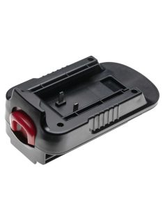   Akkumulátor adapter Black & Decker barkácseszközhöz (20 V-tól 18 V-ig)