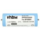 VHBW Electric Shaver Battery Braun 81377206, 67030925 - 1300 mAh 3.7 V Li-Ion
