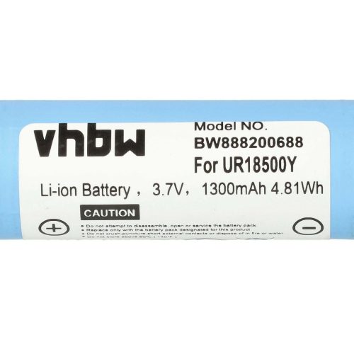 VHBW Electric Shaver Battery Braun 81377206, 67030925 - 1300 mAh 3.7 V Li-Ion