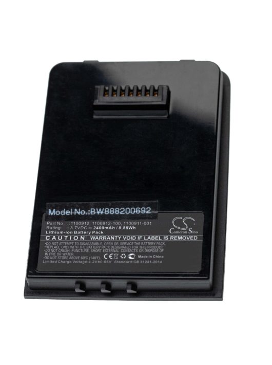 Psion 1100911-001, 1100912, 1100912-100 Mobil Számítógép Akkumulátor - 2400 mAh, 3,7 V