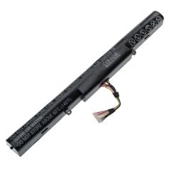   Notebook akkumulátor  Asus A41N1611, A41LP4Q, A41LK5H, A41Lk9H - 2600 mAh 14,4 V Li-Ion, fekete