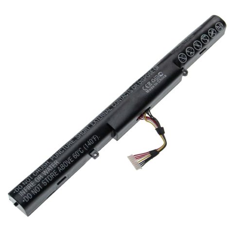 Notebook akkumulátor  Asus A41N1611, A41LP4Q, A41LK5H, A41Lk9H - 2600 mAh 14,4 V Li-Ion, fekete
