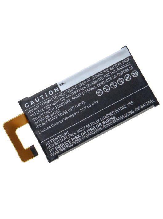 Mobiltelefon akkumulátor Sony LIP1641ERPXC, LIP1641ERPC készülékekhez - 2700 mAh 3,8 V Li-polimer - Okostelefon akkumulátor