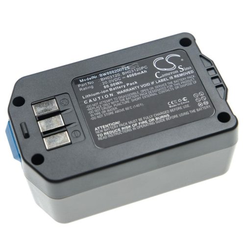VHBW Akku Hoover BH03120, BH03100, 440005973, 440005966, 44139 - 4000 mAh, 20 V, Li-Ion