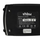 VHBW Elektromos kéziszerszámgép akkumulátor Metabo 6.25455, 6.25346.00, 6.25454, 6.2410 - 2000 mAh, 18 V, Li-Ion 