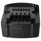 VHBW Elektromos kéziszerszámgép akkumulátor Metabo 6.25455, 6.25346.00, 6.25454, 6.2410 - 2000 mAh, 18 V, Li-Ion 