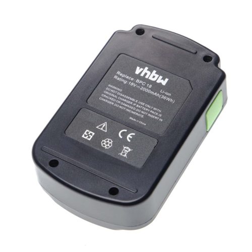 VHBW Elektrowerkzeug Akku für Festool T18 und BPC18 Li Geräte - 18V, Li-Ion, 2000mAh