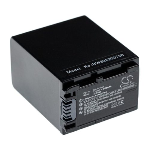 Videokamera Akku Sony NP-FV100A - 2700 mAh 7,3 V Li-Ion