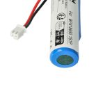 VHBW Battery for Leifheit BFN18650 1S1P - 3400 mAh, 3.7 V, Li-Ion